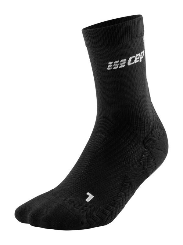 CEP ultralight socks, mid cut, v3, black/grey, men - Image 4