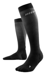 CEP ultralight socks, tall, v3, black/grey, men