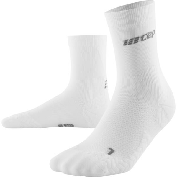 CEP ultralight socks, mid cut, v3, white, men - Image 5