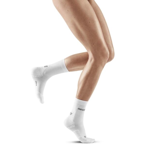 CEP ultralight socks, mid cut, v3, white, men