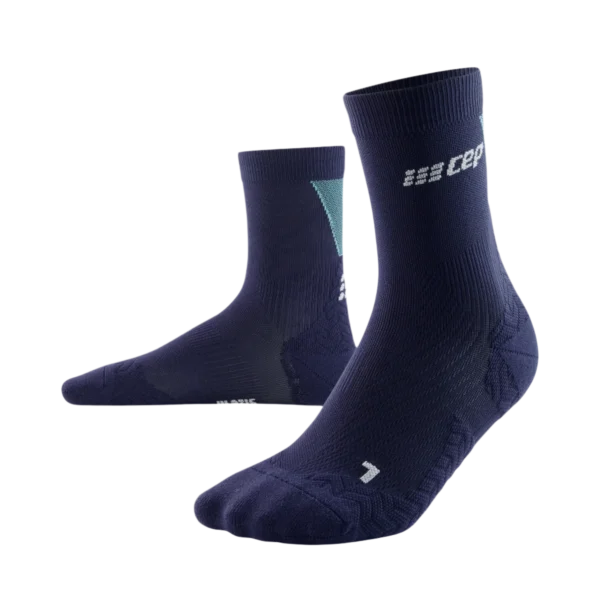 CEP ultralight socks, mid cut, v3, blue/light blue, men