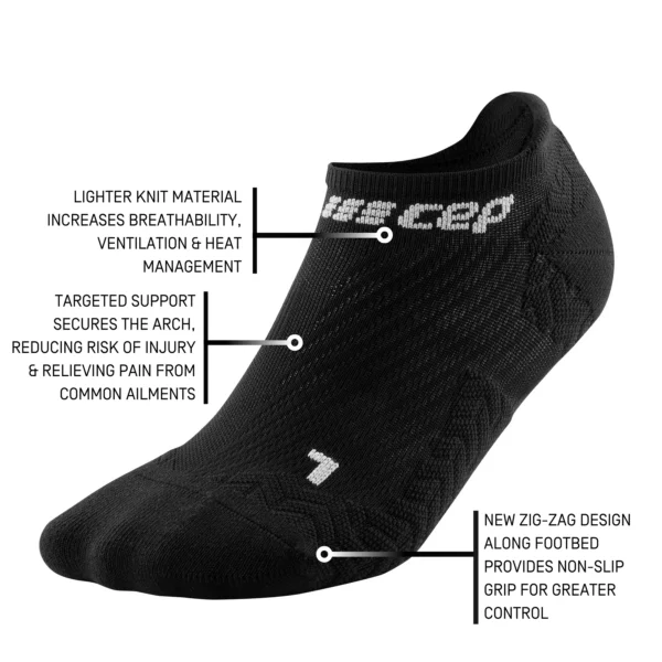 CEP ultralight socks, no show, v3, black, Γυναικείες - Image 2