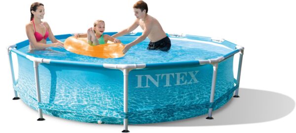 INTEX Πισίνα INTEX Metal Frame Beachside 305x76cm 28208 - Image 2