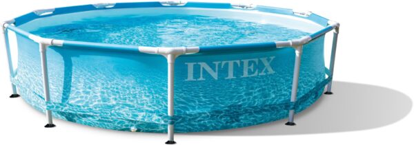 INTEX Πισίνα INTEX Metal Frame Beachside 305x76cm 28208 - Image 4