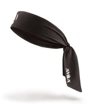 AMILA Περιμετώπιο Bandana AMILA Tie Band Μαύρο 45707