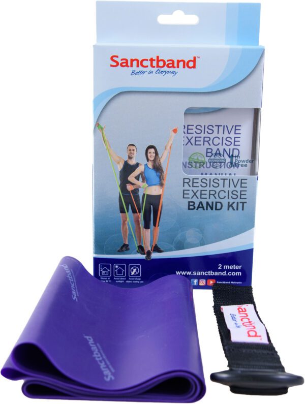 SANCTBAND Λάστιχο Αντίστασης Sanctband Gymband Πολύ Σκληρό 88304 - Image 5