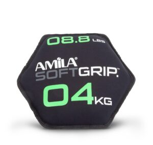 AMILA Δίσκος Βαρίδιο Soft Grip 4Kg 90752