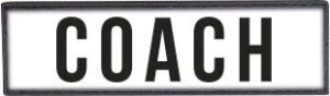 AMILA Patch "Coach" 95344