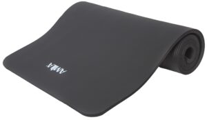 AMILA Στρώμα Γυμναστικής NBR 15mm 90Kg 183cm Μαύρο 95910