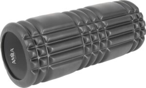 AMILA AMILA Foam Roller Plexus Φ14x33cm Μαύρο 96806
