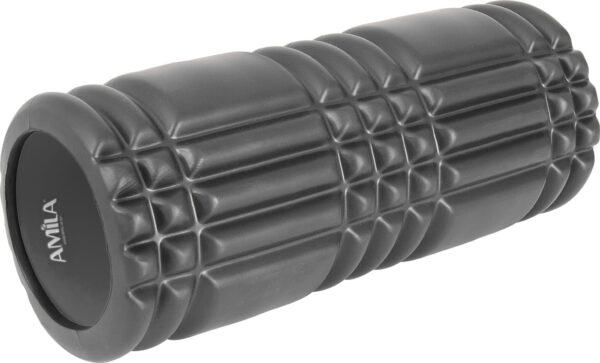 AMILA AMILA Foam Roller Plexus Φ14x33cm Μαύρο 96806