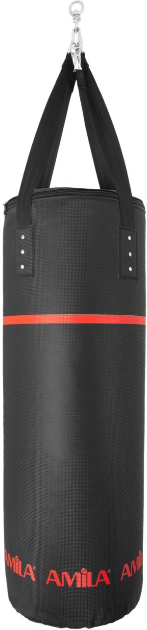 AMILA Σάκος Πυγμαχίας PVC Carbon Look 100x35 96851