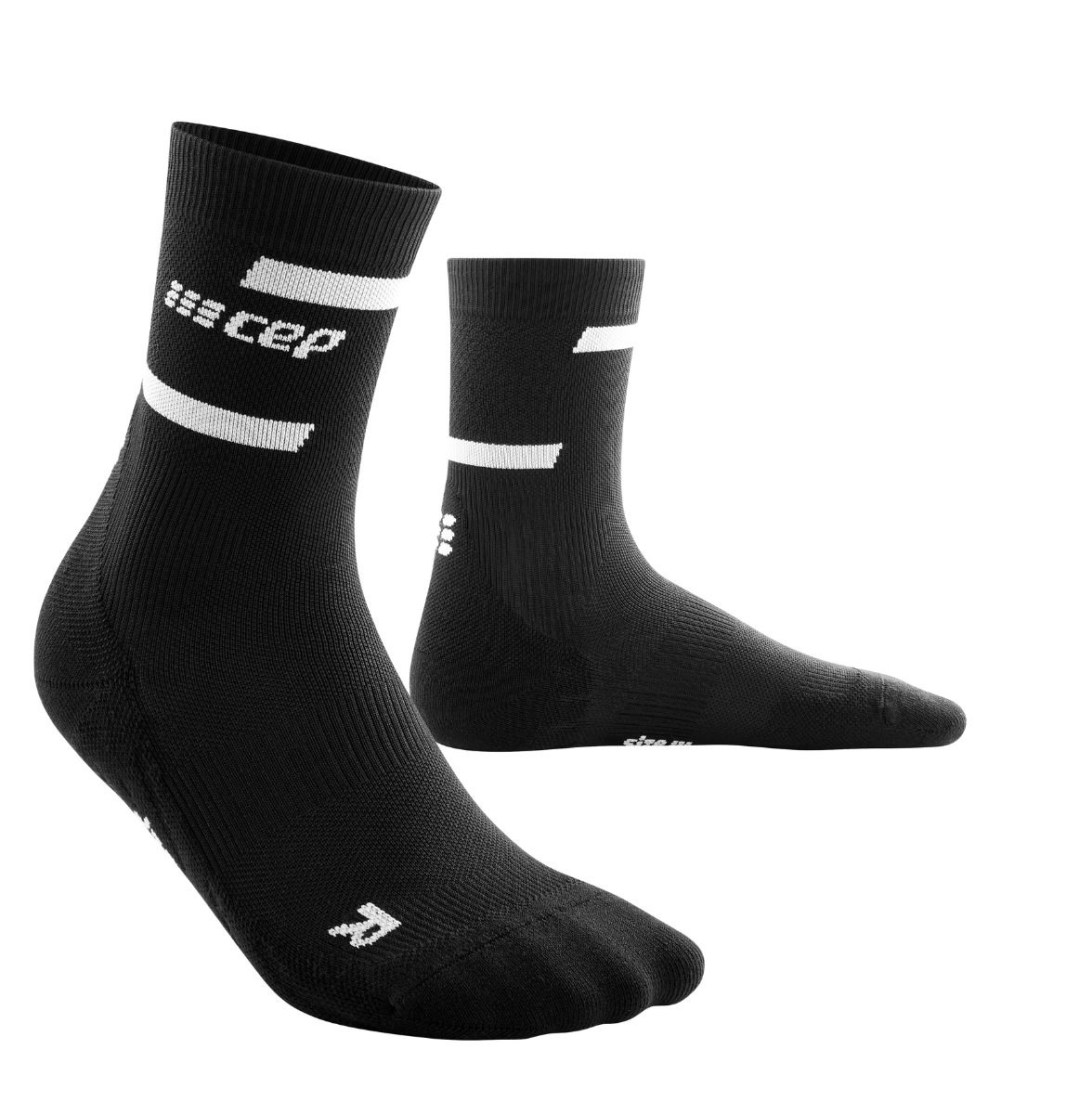 Men's Socks - Cep The Run Mid Cut Socks Black