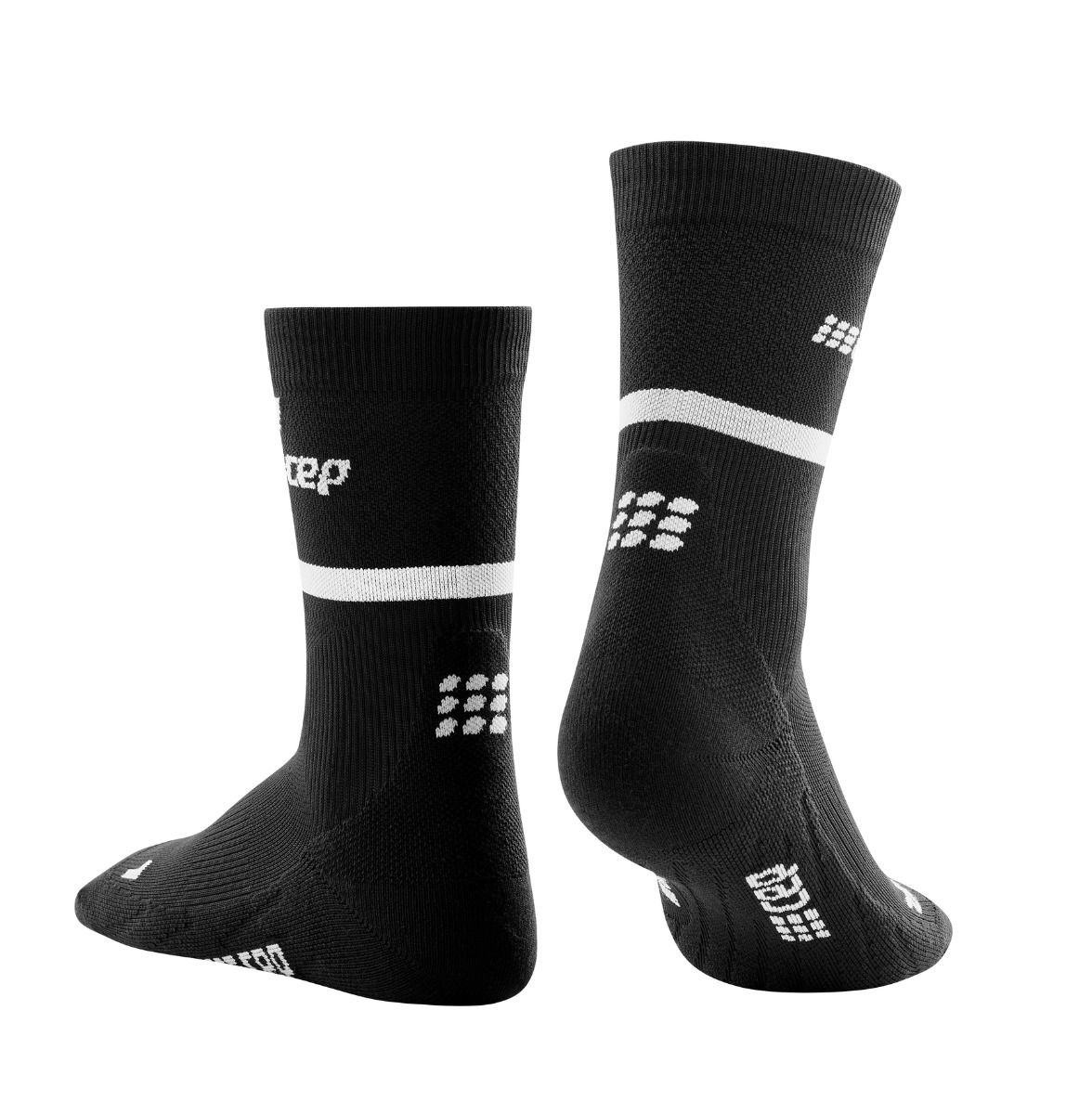 Men's Socks - Cep The Run Mid Cut Socks Black