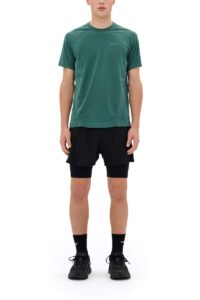 CEP ultralight shorts, 2in1, v2, black, men,