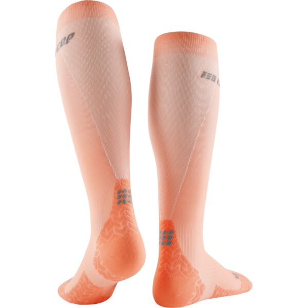 CEP ultralight socks, tall, v3, coral/cream, women, - Image 2