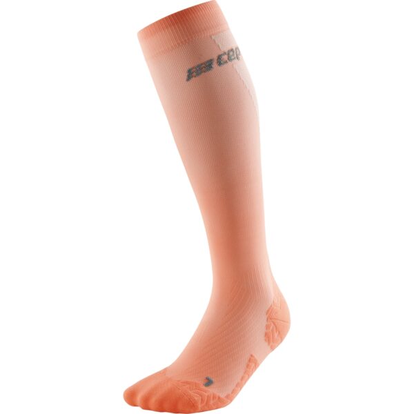 CEP ultralight socks, tall, v3, coral/cream, women, - Image 3