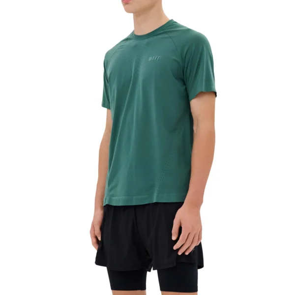 CEP ultralight seamless shirt, short sleeve, v2, green, men, - Image 8