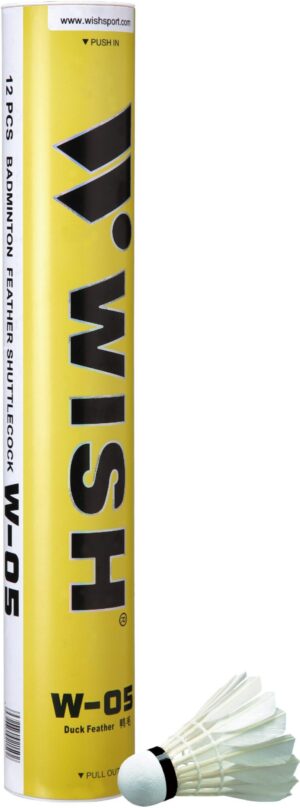 WISH Μπαλάκια Badminton ΕΠΙΠΕΔΟΥ ΑΓΩΝΩΝ Wish (12 τμχ) 42008