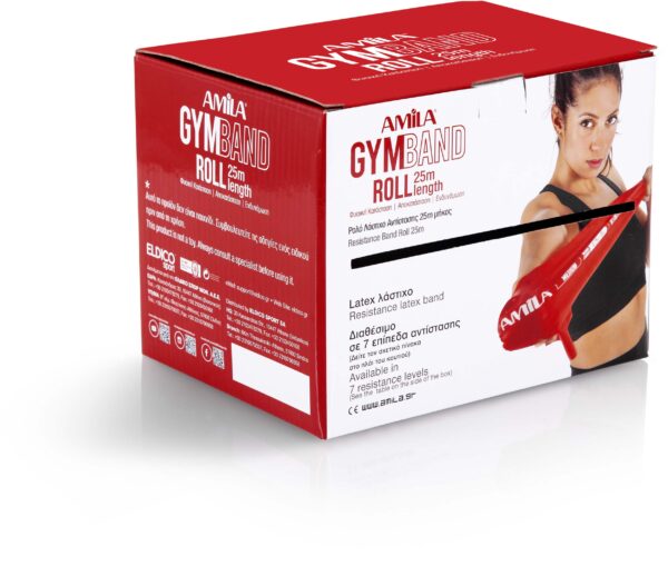 AMILA Λάστιχο AMILA GymBand Ρολό Ultra Light 48144 - Image 5