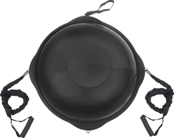 AMILA AMILA Balance Ball με Ξύλινη Βάση Mat Black 63cm 48193
