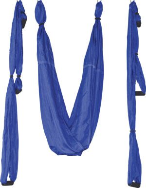 AMILA Κούνια Yoga (Yoga Swing Trapeze), Αντιβαρυτική Μπλε 81708