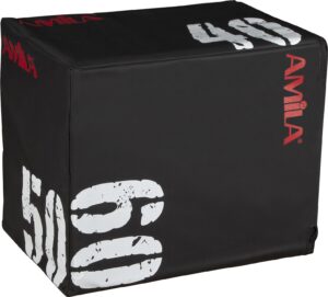 AMILA Πλειομετρικό κουτί με μαλακή επιφάνεια (40x50x60) 84556