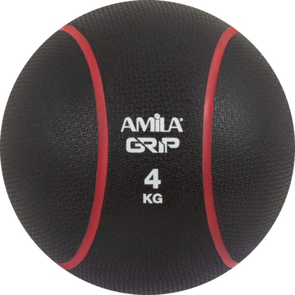 AMILA Μπάλα Medicine Ball AMILA Grip 4Kg 84754