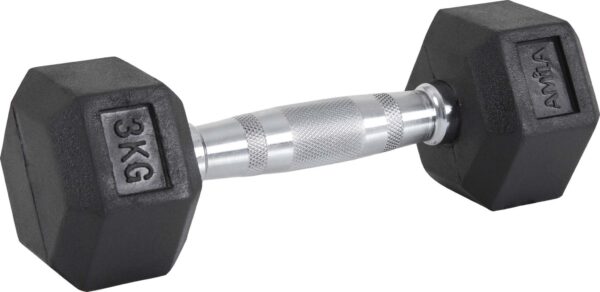 AMILA Αλτήρας Εξάγωνος Rubber Cover Class A - 3,0Kg 84764