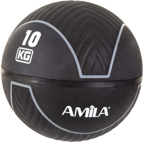 AMILA Μπάλα AMILA Medicine Ball HQ Rubber 10Kg 90711 - Image 2