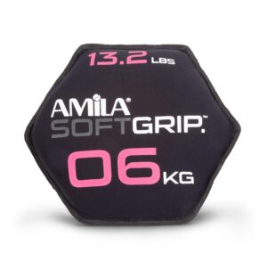 AMILA Δίσκος Βαρίδιο Soft Grip 6Kg 90753