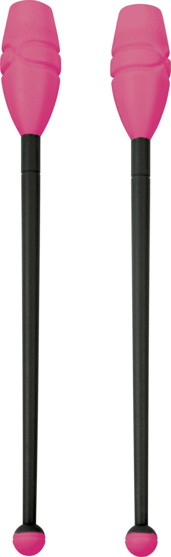 AMILA Κορίνες Ρυθμικής Γυμναστικής 41cm Μαλακές, Μαύρο/Φούξια 98964