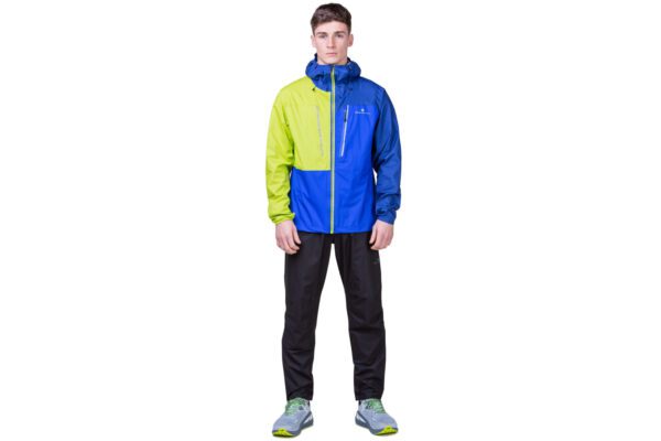 Ronhill Men's Tech Fortify Jacket Ocean/Citrus - Image 15