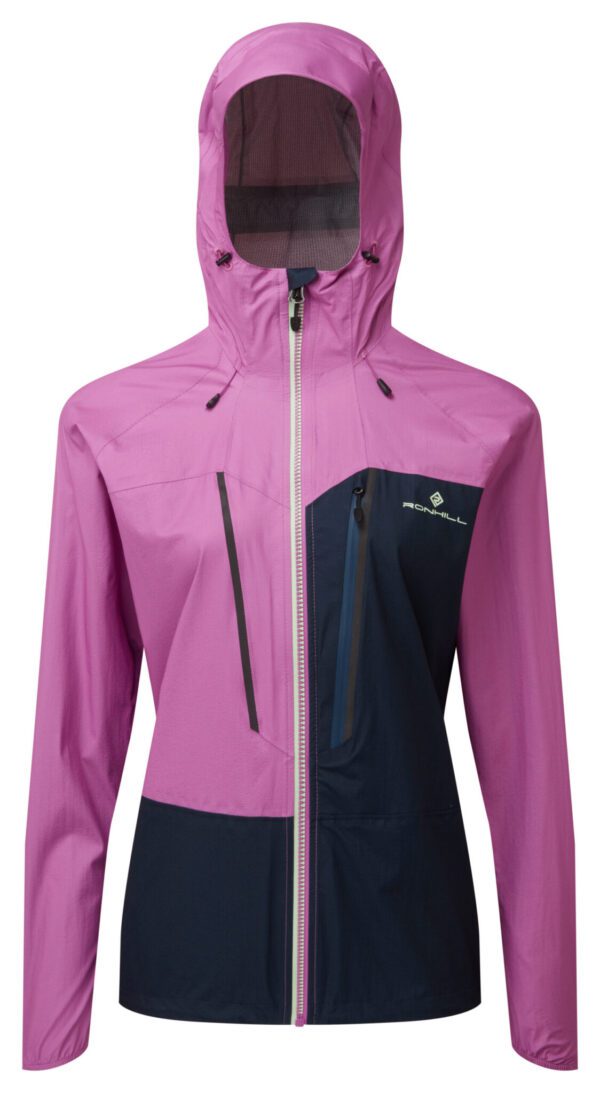 Ronhill Wmn's Tech Fortify Jacket Dark Navy/Fuschia - Image 2