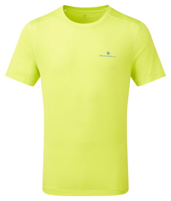 Ronhill Men's Tech S/S Tee Citrus/Azurite - Image 5