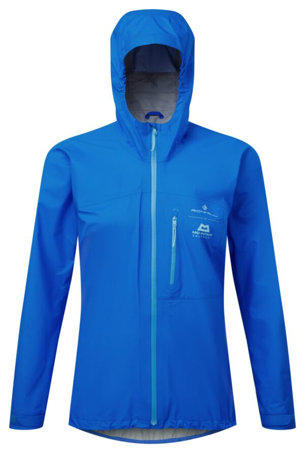 Ronhill Wmn's Tech Gore-Tex Mercurial Jacket Elec Blue/Aquamint - Image 7