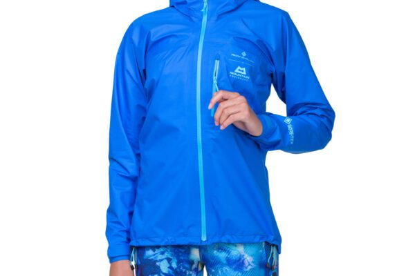 Ronhill Wmn's Tech Gore-Tex Mercurial Jacket Elec Blue/Aquamint - Image 5