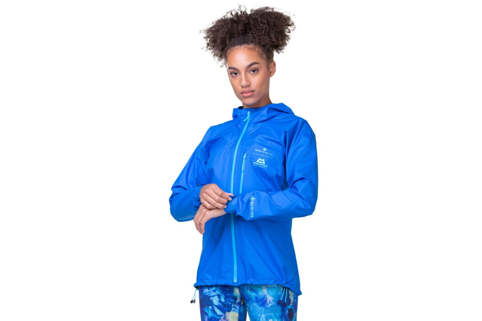 Ronhill Wmn's Tech Gore-Tex Mercurial Jacket Elec Blue/Aquamint