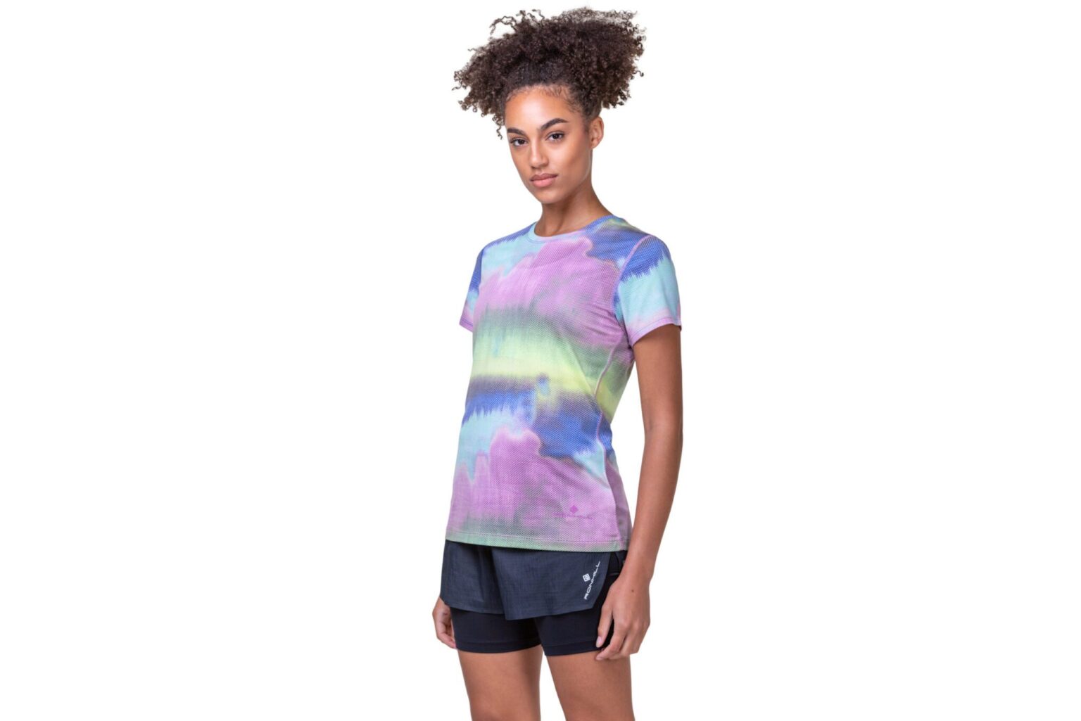 Ronhill Wmn's Tech Golden Hour Tee Multi Mirage