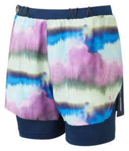 Ronhill Γυναικείο Tech Race Twin Σορτσάκι DarkNavy/MultiMirage