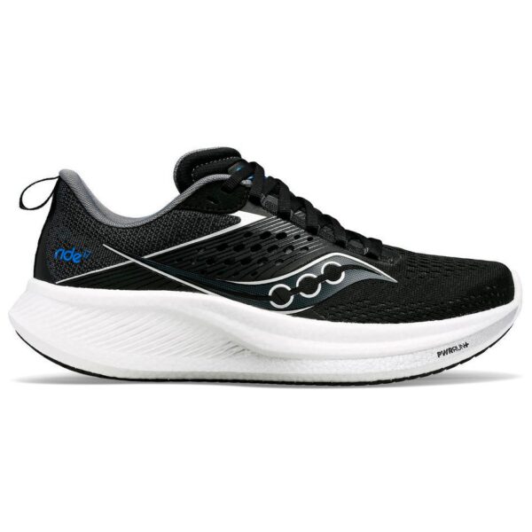 Saucony Ανδρικά S20924-100 Ride 17 BLACK WHITE