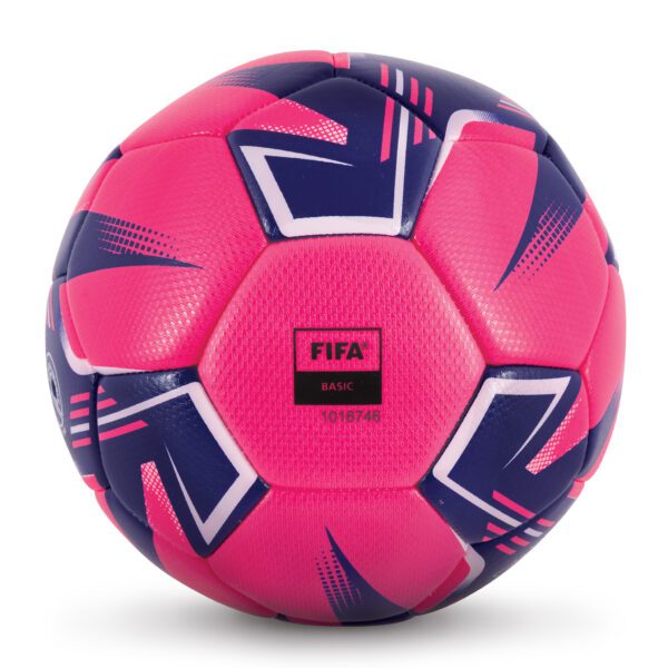 NINE Μπάλα Ποδοσφαίρου NINE Hybrid Striker Pink FIFA Basic No. 5 41205 - Image 4