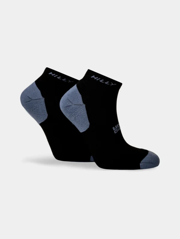 HILLY Active Quarter Min White/Black/Grey 2-Ζευγάρια - Image 3