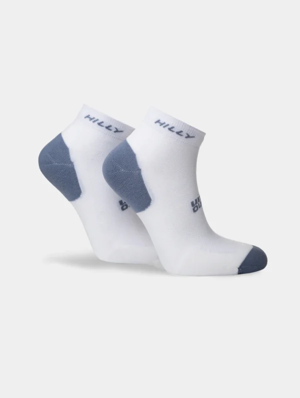 HILLY Active Quarter Min White/Black/Grey 2-Ζευγάρια - Image 8