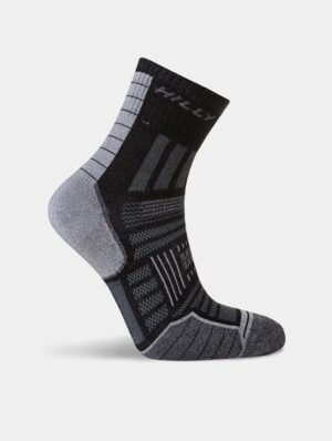 HILLY Twin Skin Anklet Min Black/Grey Marl