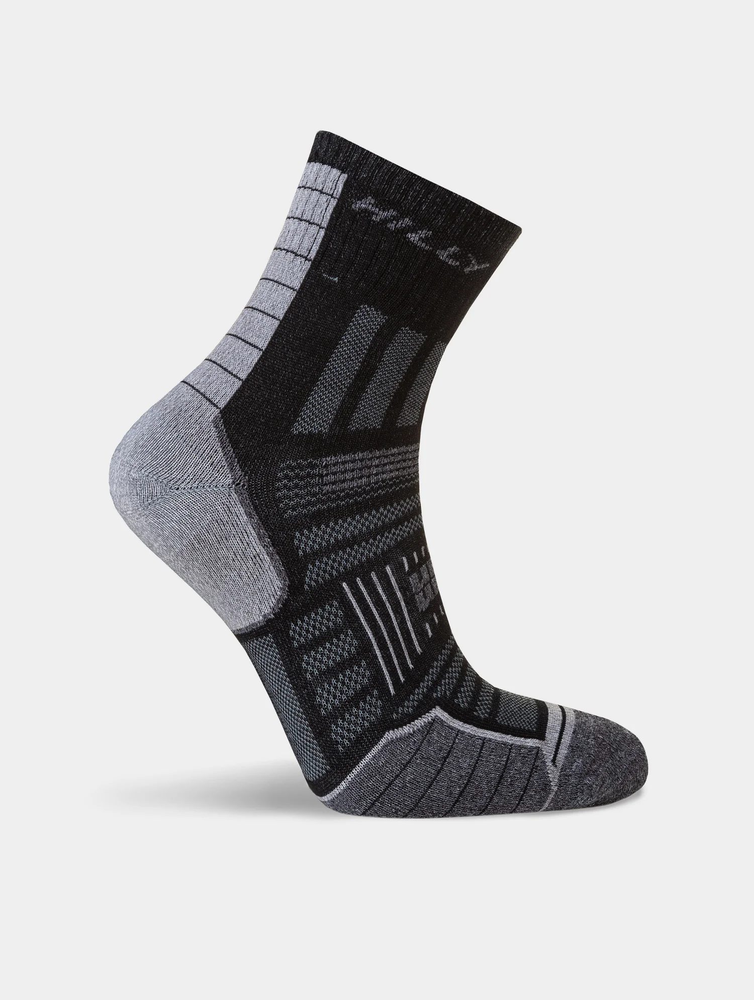 HILLY Twin Skin Anklet Min Black/Grey Marl - Image 2