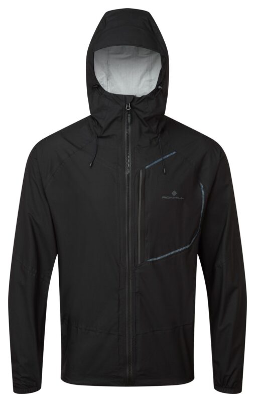 Ronhill Αδιάβροχο Jacket Tech Fortify Ανδρικό Μαύρο