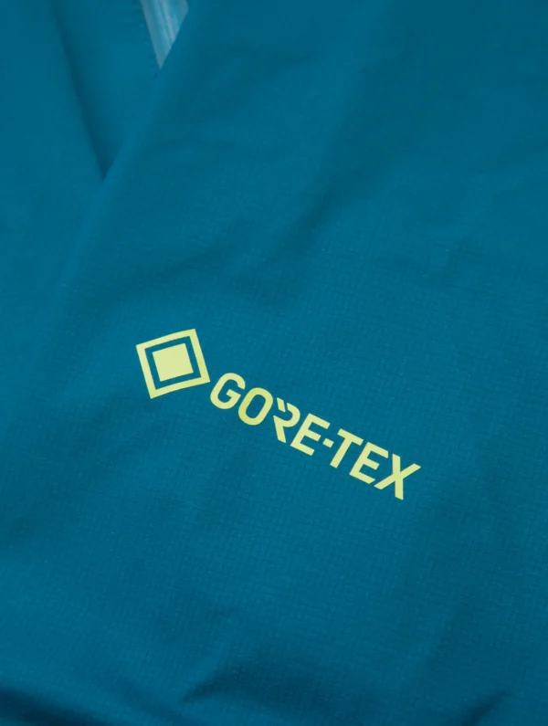 RONHILL Men's Tech Gore-Tex Mercurial Jacket Deep Teal/Acid - Image 8
