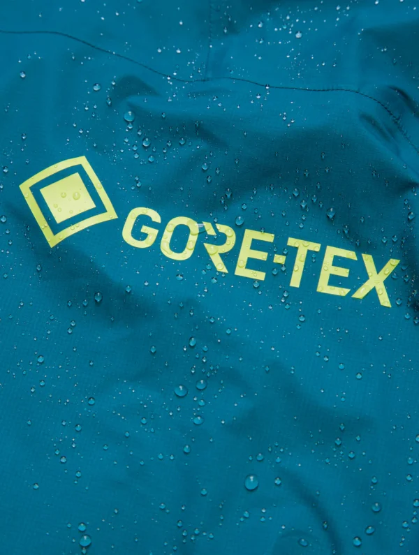 RONHILL Men's Tech Gore-Tex Mercurial Jacket Deep Teal/Acid - Image 12