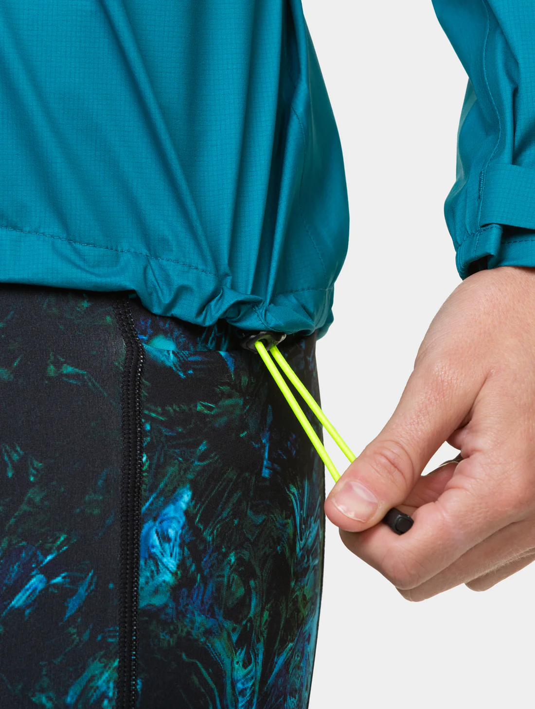 RONHILL Wmn's Tech Gore-Tex Mercurial Jacket Marine/Acid - Image 18